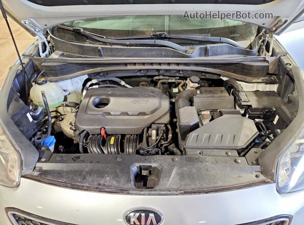 KNDPMCAC4J7403579 2018 KIA SPORTAGE Silver Engine compartment view