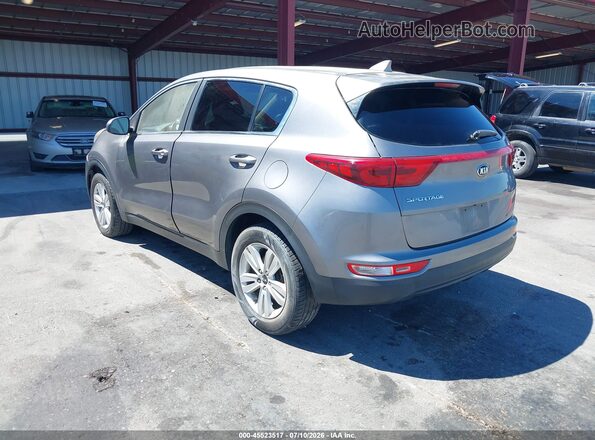 KNDPMCAC4J7451356 2018 KIA SPORTAGE Gray უკანა მარცხენა