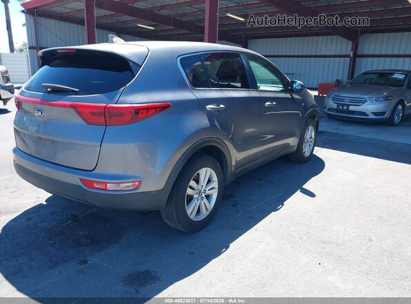KNDPMCAC4J7451356 2018 KIA SPORTAGE Gray უკანა მარჯვენა
