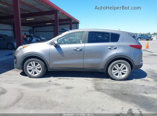 KNDPMCAC4J7451356 2018 KIA SPORTAGE Gray სალონის 360-გრადუსიანი ხედი