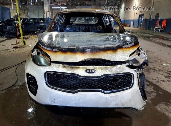 KNDPMCAC4K7605419 2019 KIA SPORTAGE White Widok z przodu
