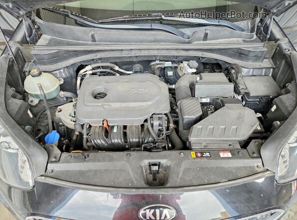 KNDPMCAC4L7708177 2020 KIA SPORTAGE Черный Вид подкапотного пространства