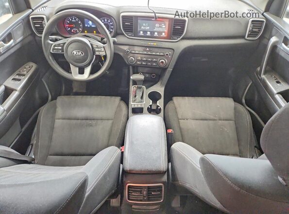 KNDPMCAC4L7708177 2020 KIA SPORTAGE Черный Вид панели приборов