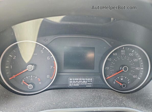 KNDPMCAC4L7757928 2020 KIA SPORTAGE Black ხელსაწყოთა პანელის ხედი