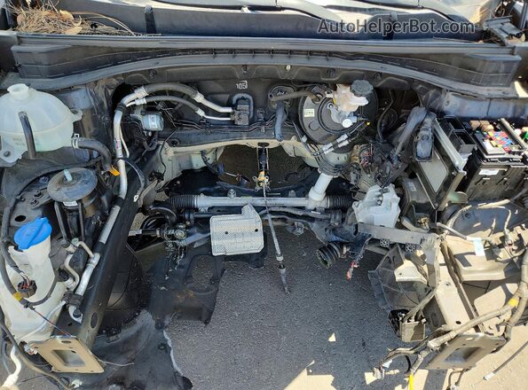 KNDPMCAC4L7757928 2020 KIA SPORTAGE Black ძრავის განყოფილების ხედი