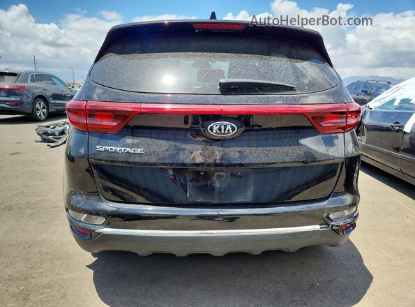 KNDPMCAC4L7757928 2020 KIA SPORTAGE Black უკანა ხედი