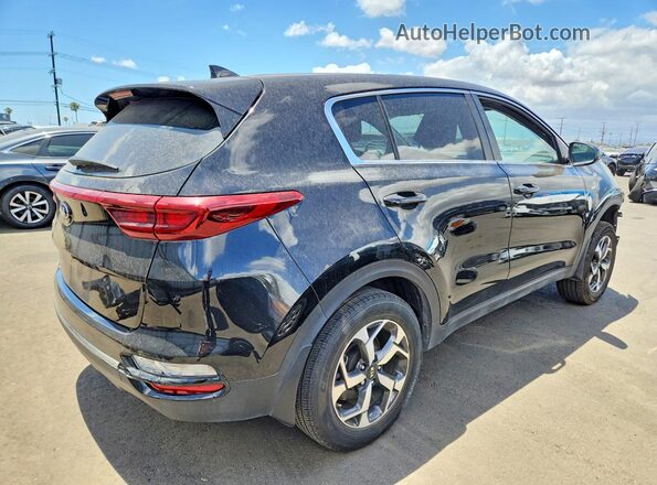 KNDPMCAC4L7757928 2020 KIA SPORTAGE Black უკანა მარჯვენა
