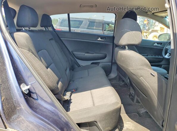 KNDPMCAC4L7789522 2020 KIA SPORTAGE Blue Rear interior view