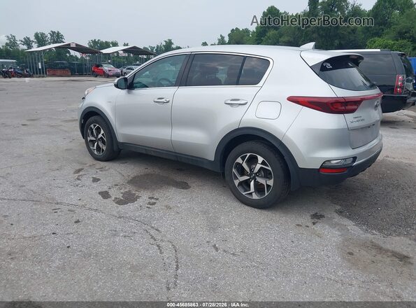 KNDPMCAC4M7842754 2021 KIA SPORTAGE Silver Հետևի ձախ