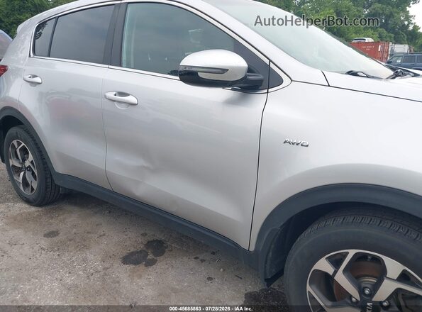 KNDPMCAC4M7842754 2021 KIA SPORTAGE Silver Դիմացի տեսք