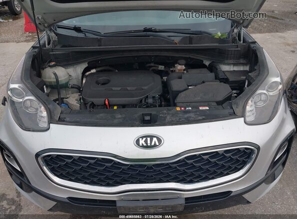 KNDPMCAC4M7842754 2021 KIA SPORTAGE Silver Հետևի տեսք