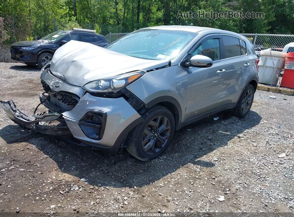 KNDPMCAC4N7958778 2022 KIA SPORTAGE Silver წინა მარცხენა ხედი სამი მეოთხედიდან