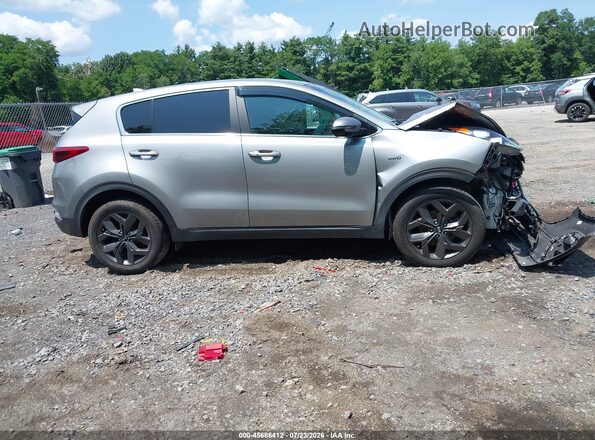 KNDPMCAC4N7958778 2022 KIA SPORTAGE Silver უკანა სალონის ხედი