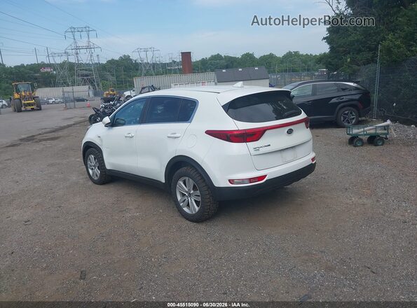 KNDPMCAC5H7040039 2017 KIA SPORTAGE Белый Задняя левая четверть