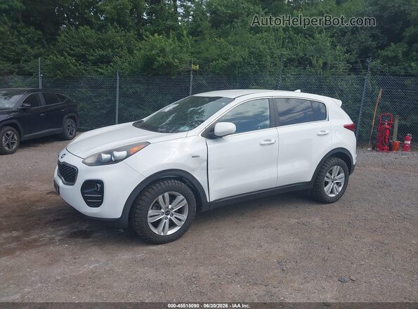 KNDPMCAC5H7040039 2017 KIA SPORTAGE Белый Вид спереди
