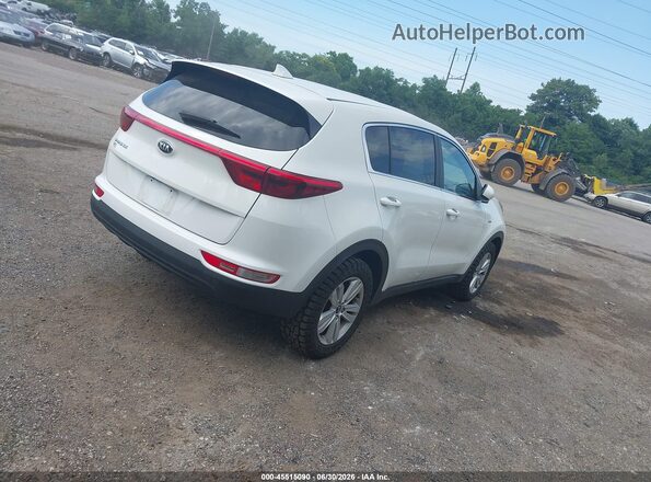 KNDPMCAC5H7040039 2017 KIA SPORTAGE Белый Задняя правая четверть