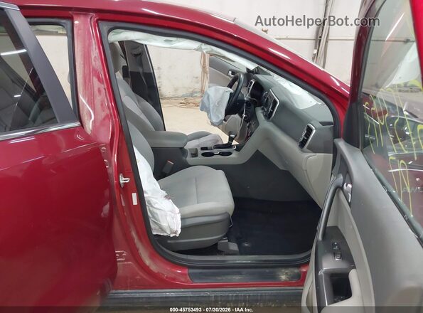 KNDPMCAC5H7118710 2017 KIA SPORTAGE Red Սալոնի դիմացի տեսք