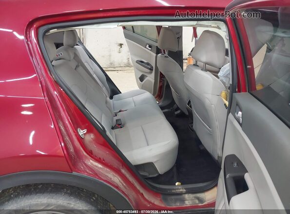 KNDPMCAC5H7118710 2017 KIA SPORTAGE Red VIN կոդի պիտակի տեսք