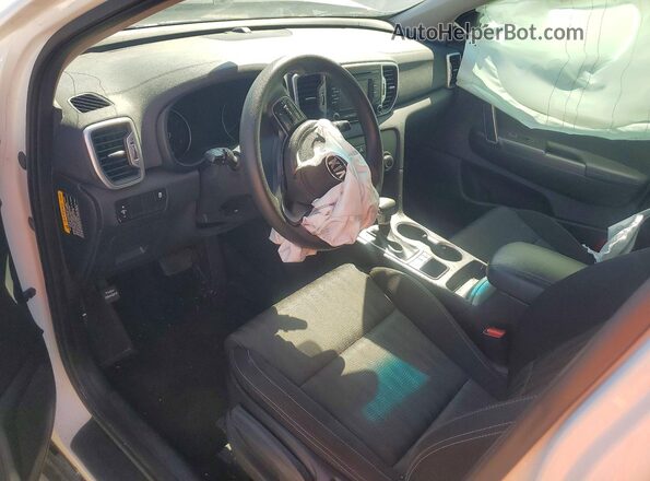 KNDPMCAC5K7532402 2019 KIA SPORTAGE White Widok deski rozdzielczej