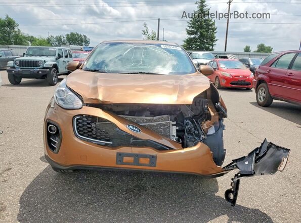 KNDPMCAC5K7539334 2019 KIA SPORTAGE Brown Դիմացի տեսք