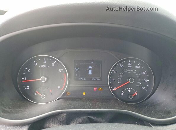 KNDPMCAC5K7539334 2019 KIA SPORTAGE Brown Սարքավորումների վահանակի տեսք
