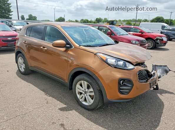 KNDPMCAC5K7539334 2019 KIA SPORTAGE Brown Առջևի աջ