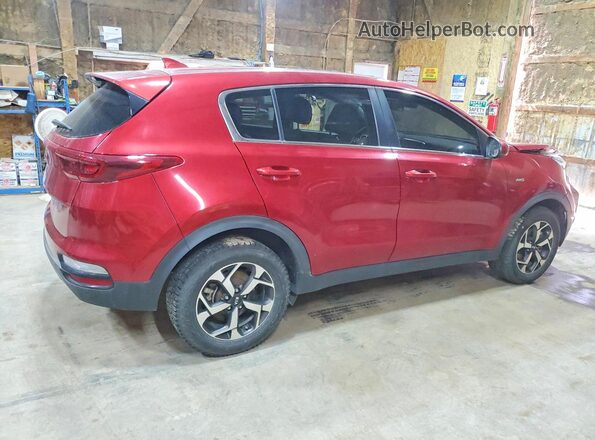 KNDPMCAC5L7749059 2020 KIA SPORTAGE Red უკანა მარჯვენა