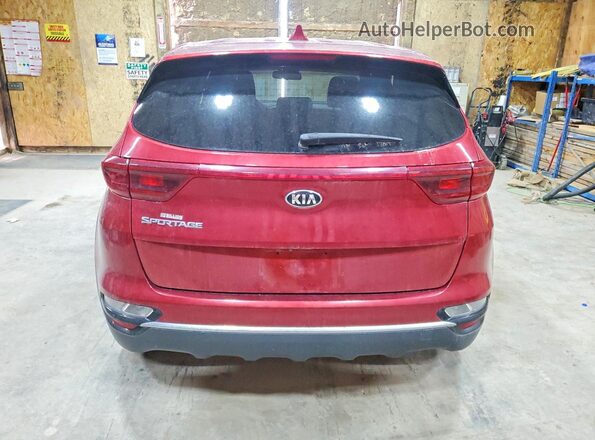 KNDPMCAC5L7749059 2020 KIA SPORTAGE Red უკანა ხედი