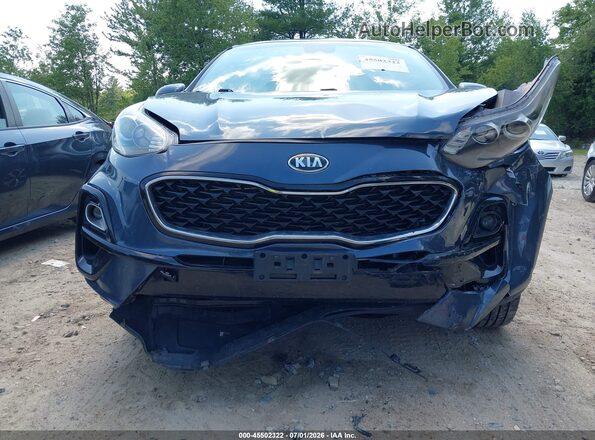 KNDPMCAC5L7816727 2020 KIA SPORTAGE Blue Вид спереду