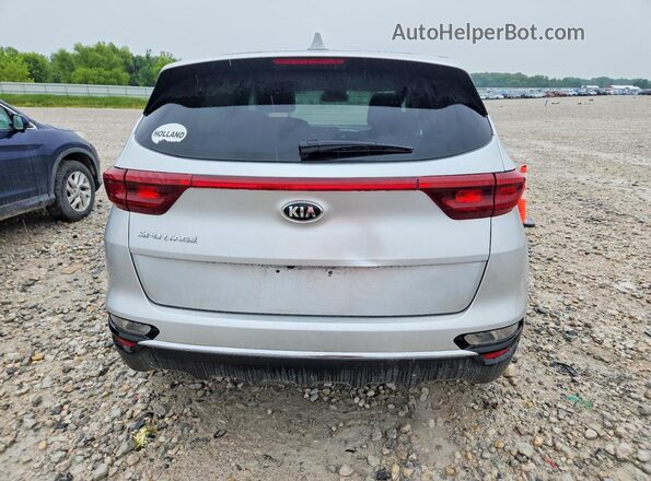 KNDPMCAC5M7920698 2021 KIA SPORTAGE Silver Widok z tyłu
