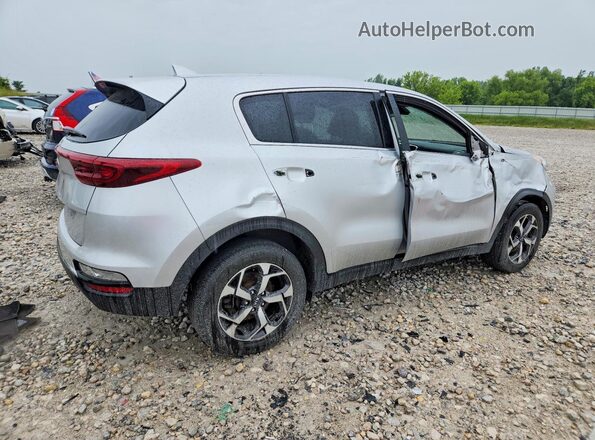 KNDPMCAC5M7920698 2021 KIA SPORTAGE Silver Tył prawy