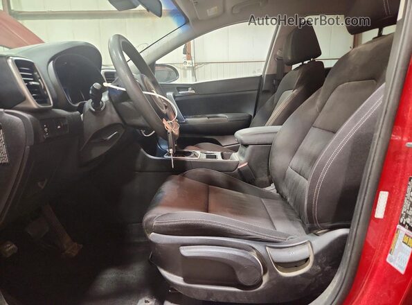 KNDPMCAC5M7937372 2021 KIA SPORTAGE Red Սալոնի դիմացի տեսք