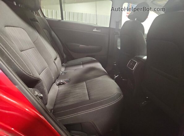 KNDPMCAC5M7937372 2021 KIA SPORTAGE Red Սալոնի հետևի տեսք