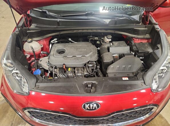 KNDPMCAC5M7937372 2021 KIA SPORTAGE Red Շարժիչի բաժամունքի տեսք