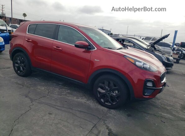 KNDPMCAC5N7949751 2022 KIA SPORTAGE Red Przód prawy