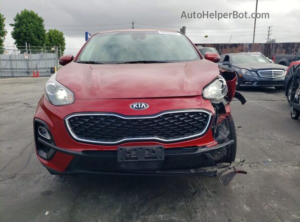 KNDPMCAC5N7949751 2022 KIA SPORTAGE Red Widok z przodu