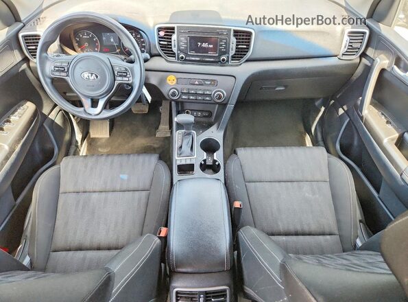KNDPMCAC6H7112236 2017 KIA SPORTAGE Черный Вид панели приборов
