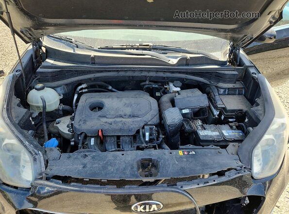 KNDPMCAC6H7112236 2017 KIA SPORTAGE Черный Вид подкапотного пространства