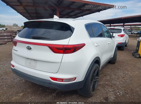 KNDPMCAC6H7235955 2017 KIA SPORTAGE White Trasero derecho