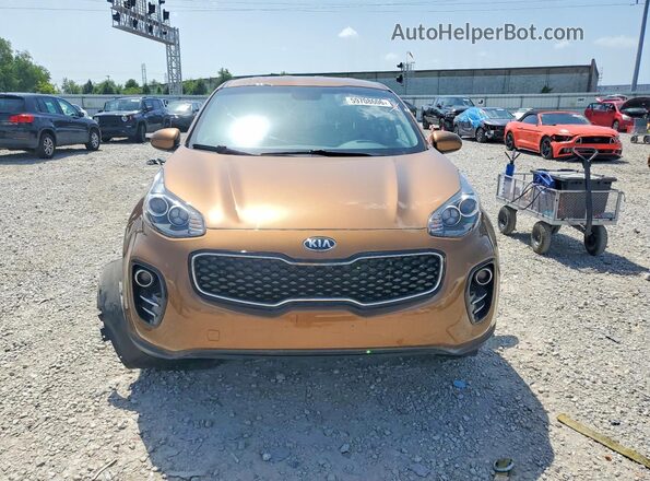 KNDPMCAC6H7248589 2017 KIA SPORTAGE Gold Вид спереду
