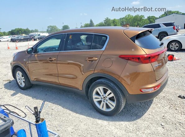 KNDPMCAC6H7248589 2017 KIA SPORTAGE Gold Задня ліва чверть