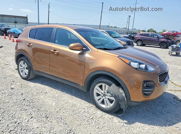 KNDPMCAC6H7248589 2017 KIA SPORTAGE Gold Передня права чверть