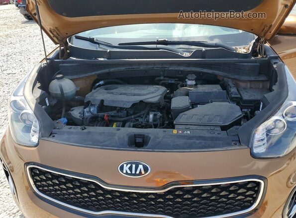 KNDPMCAC6H7248589 2017 KIA SPORTAGE Gold Вид підкапотного простору