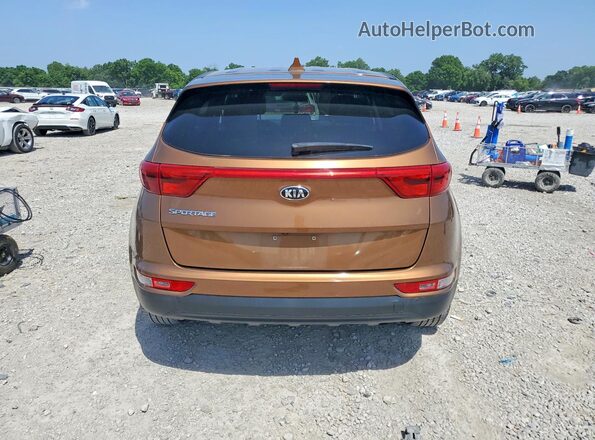 KNDPMCAC6H7248589 2017 KIA SPORTAGE Gold Вид ззаду