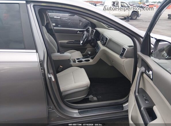 KNDPMCAC6H7264386 2017 KIA SPORTAGE Gray Սալոնի դիմացի տեսք