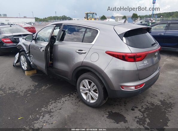 KNDPMCAC6H7264386 2017 KIA SPORTAGE Gray Հետևի ձախ