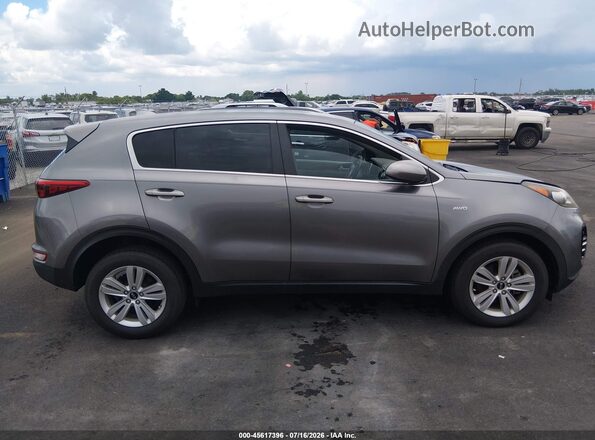 KNDPMCAC6H7264386 2017 KIA SPORTAGE Gray Սալոնի 360 աստիճան տեսք