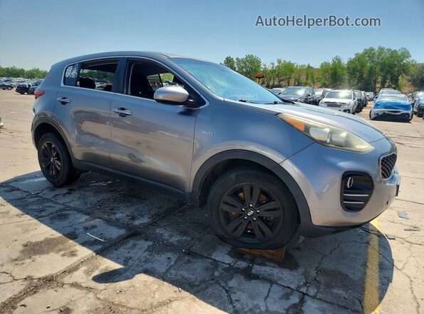 KNDPMCAC6J7325578 2018 KIA SPORTAGE Gray Առջևի աջ