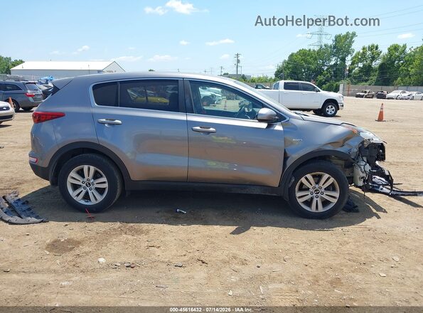 KNDPMCAC6J7346429 2018 KIA SPORTAGE Gray Widok wnętrza 360 stopni