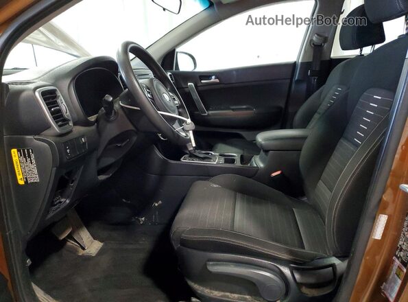 KNDPMCAC6J7391922 2018 KIA SPORTAGE Brown Սալոնի դիմացի տեսք